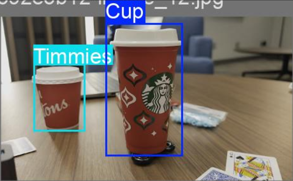 Tim Hortons Paper Cup Detection